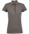 03189 Lds Owen NEOBLU Ladies Owen Piqué Polo Shirt Soft Grey colour image